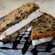 cookie with ice cream inside