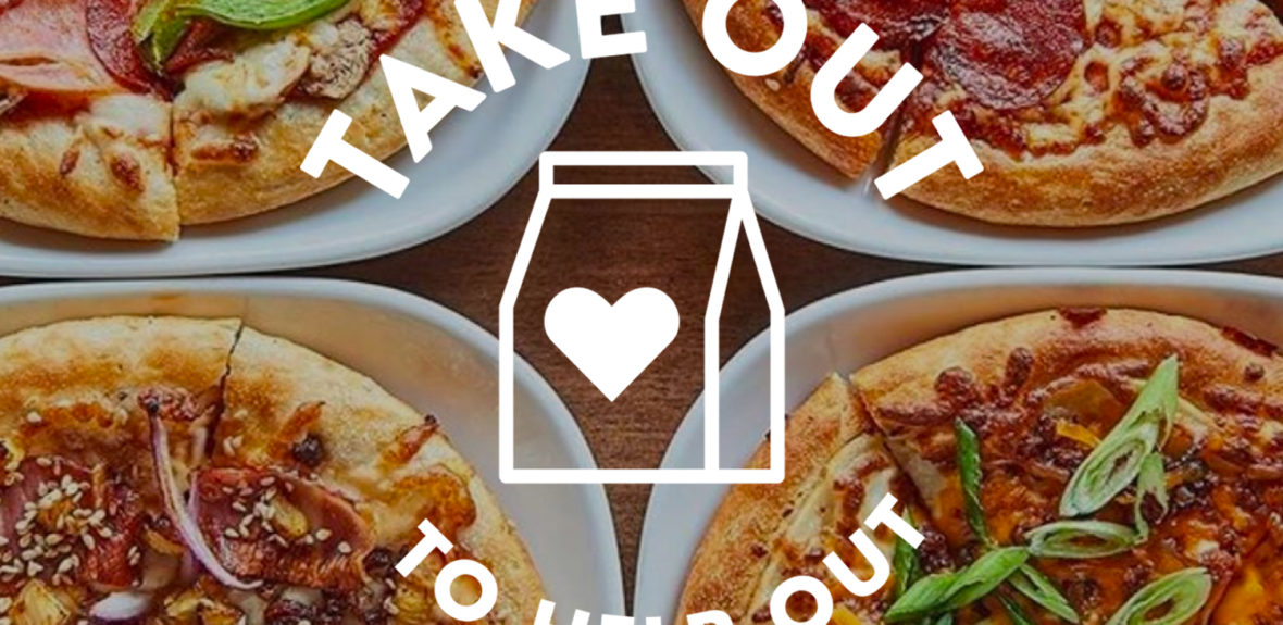 Pizzas and take out logo
