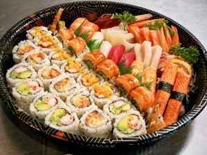 54 pc sushi tray
