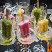 Prosecco with popsicles